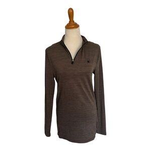 Spyder Brown Activewear Top